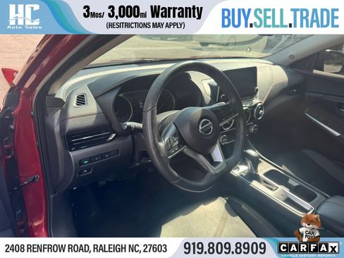 Used 2021 Nissan Sentra SR w/ SR Premium Package FWD image 13