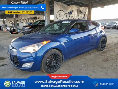 Used 2017 Hyundai Veloster Value Edition image 1