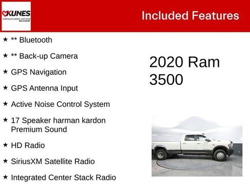 Used 2020 RAM 3500 Limited image 2