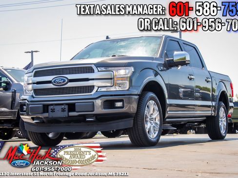 Certified 2020 Ford F150 Platinum w/ Equipment Group 701A Luxury AWD/4WD image 4