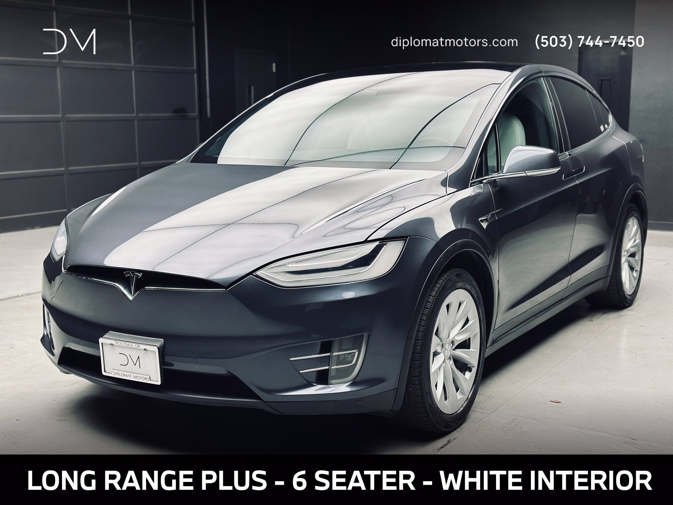 Used 2020 Tesla Model X Long Range AWD/4WD image 1