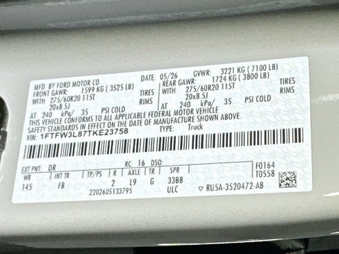 New 2026 Ford F150 XLT w/ Equipment Group 302A MID AWD/4WD image 21