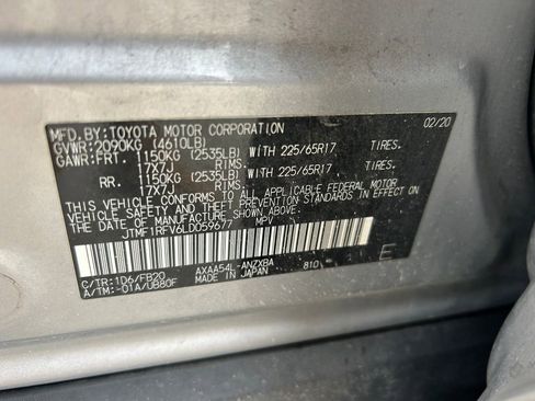 Used 2020 Toyota RAV4 LE w/ All Weather Liner Package image 10