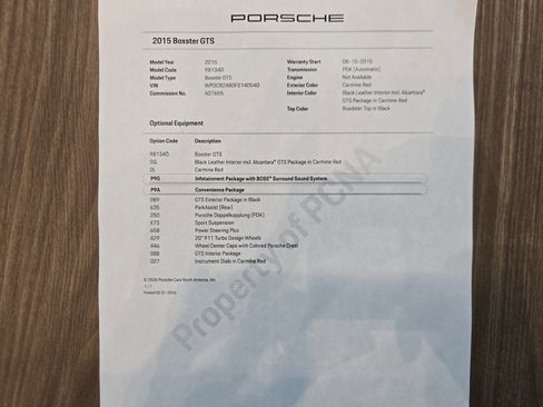 Used 2015 Porsche Boxster GTS image 28