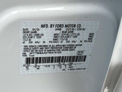 New 2026 Ford Maverick XL FWD image 21