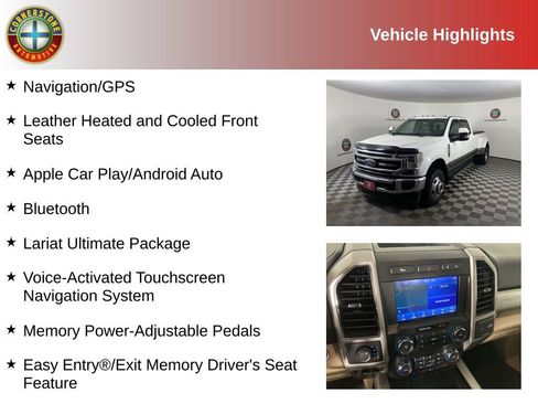 Used 2020 Ford F350 Lariat w/ Lariat Ultimate Package image 2