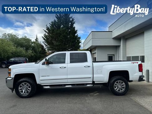 Used 2016 Chevrolet Silverado 3500 LTZ w/ Duramax Plus Package AWD/4WD image 24
