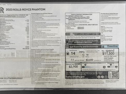 Used 2023 Rolls-Royce Phantom Sedan image 25