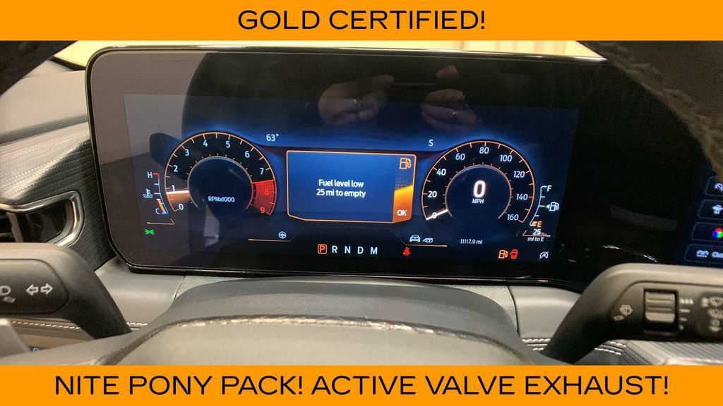 Certified 2025 Ford Mustang GT Premium w/ Mustang Nite Pony Package RWD image 28