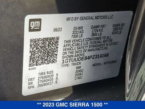 Used 2023 GMC Sierra 1500 SLT w/ SLT Premium Package AWD/4WD image 26
