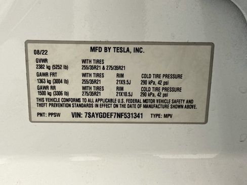 Used 2022 Tesla Model Y Performance AWD/4WD image 32