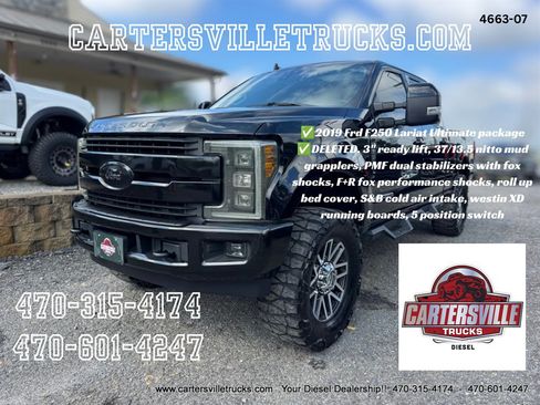 Used 2019 Ford F250 Lariat w/ Lariat Ultimate Package AWD/4WD image 1