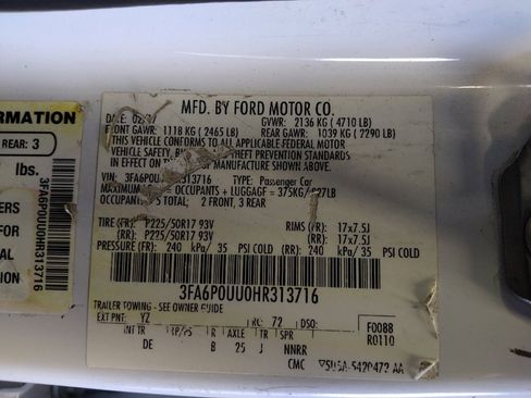 Used 2017 Ford Fusion S image 33