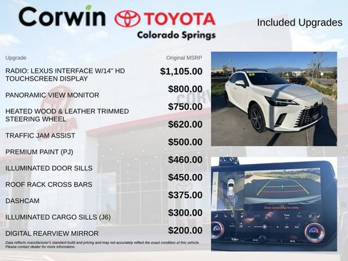 Used 2023 Lexus RX 350h w/ Cold Area Package AWD/4WD image 4