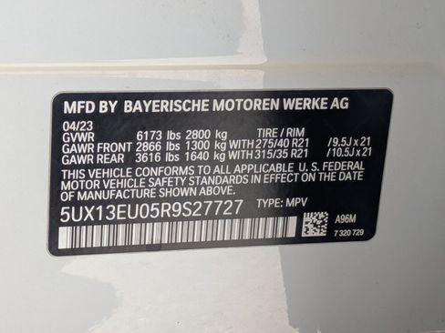 Used 2024 BMW X5 sDrive40i w/ Parking Assistance Package RWD image 25