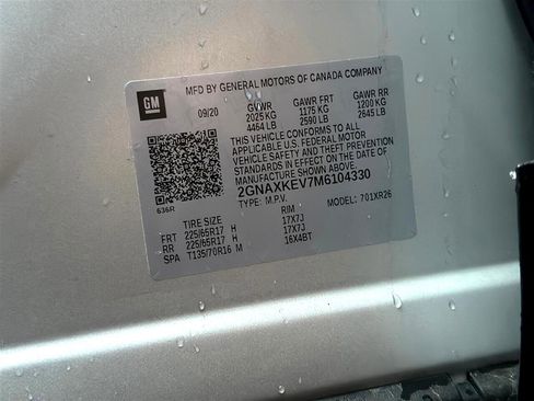 Used 2021 Chevrolet Equinox LT image 40