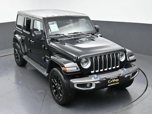 Used 2022 Jeep Wrangler Unlimited Sahara 4xe w/ Cold Weather Group image 49