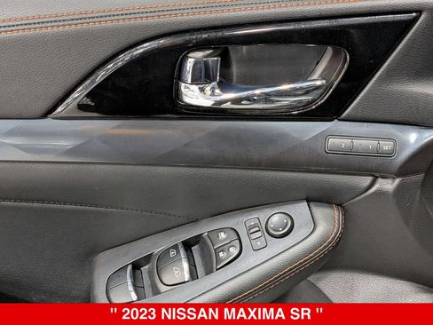 Certified 2023 Nissan Maxima SR w/ Sport Mat Group FWD image 16