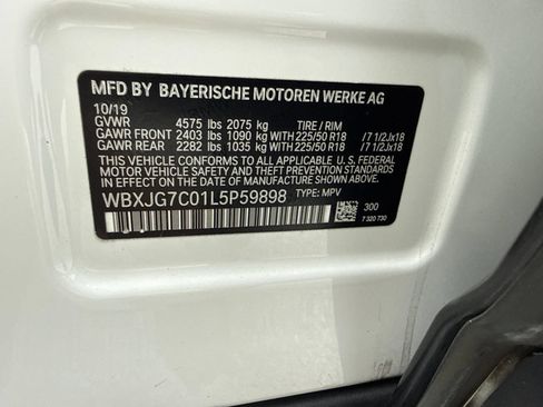 Used 2020 BMW X1 sDrive28i w/ Premium Package FWD image 52