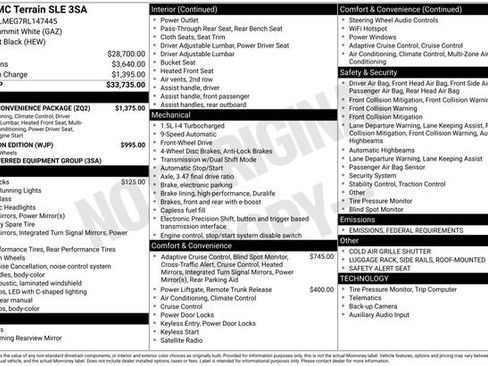 Used 2024 GMC Terrain SLE w/ Driver Convenience Package image 3