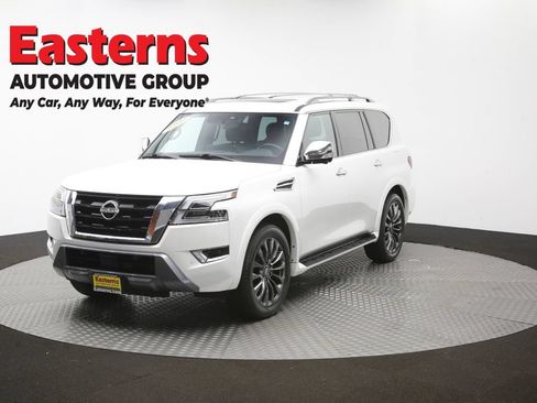 Used 2023 Nissan Armada Platinum w/ Captain's Chairs Package AWD/4WD image 62