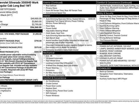New 2026 Chevrolet Silverado 3500 W/T image 17