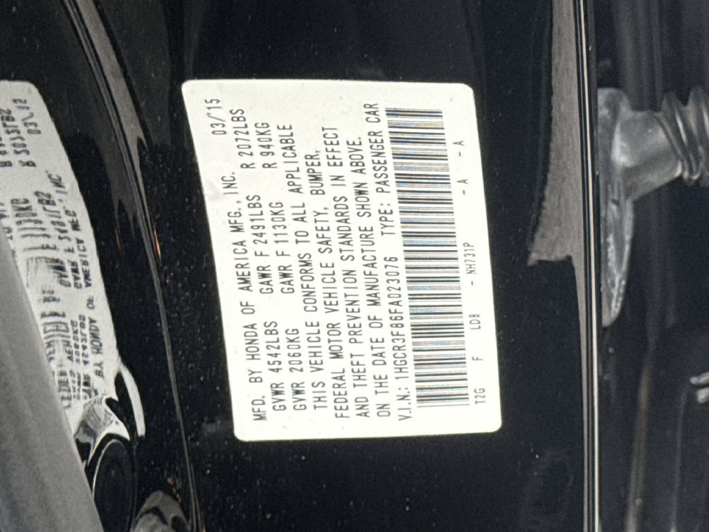 Used 2015 Honda Accord EX-L image 27