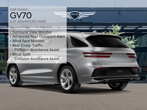 New 2026 Genesis GV70 2.5T Advanced AWD/4WD image 7