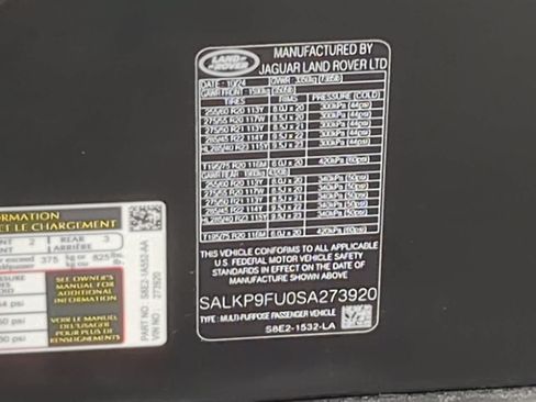 Certified 2025 Land Rover Range Rover SE AWD/4WD image 37