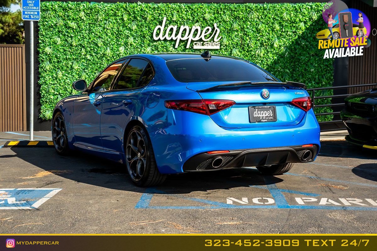 Used 2019 Alfa Romeo Giulia Ti Sport w/ Quick Order Package 22U Sport RWD image 7