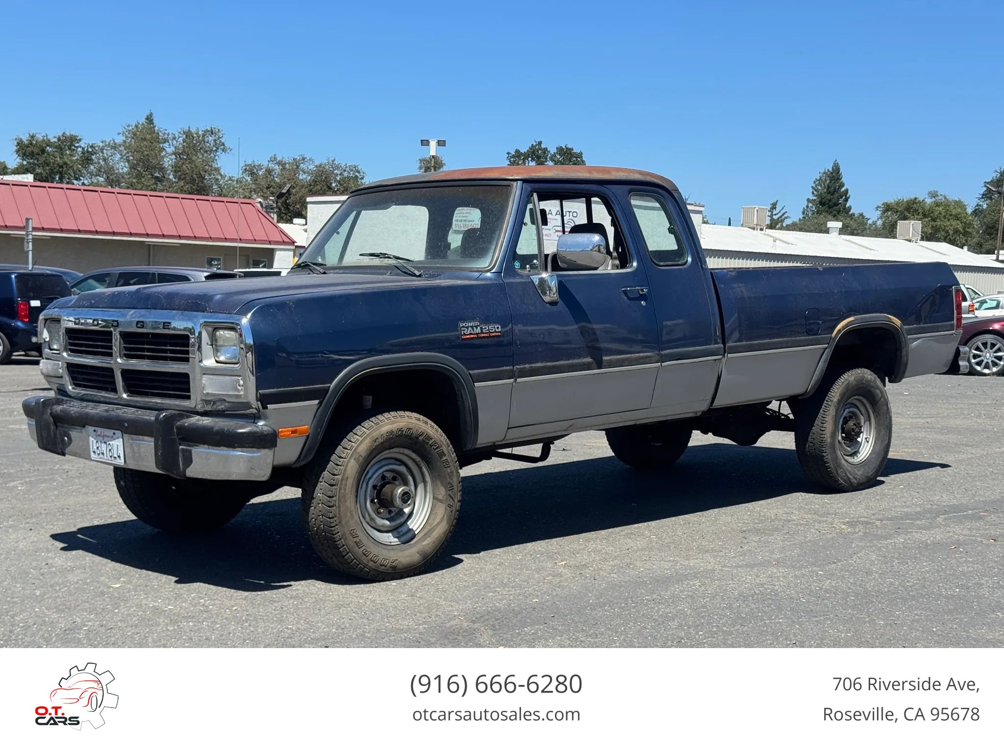 Used 1993 Dodge D/W Truck 250 AWD/4WD image 1