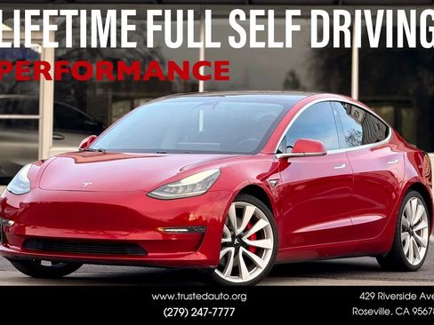 Used 2018 Tesla Model 3 Performance image 1