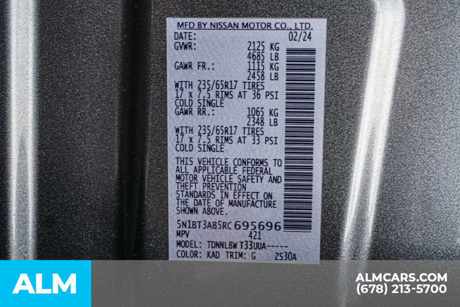 Used 2024 Nissan Rogue S AWD/4WD image 55