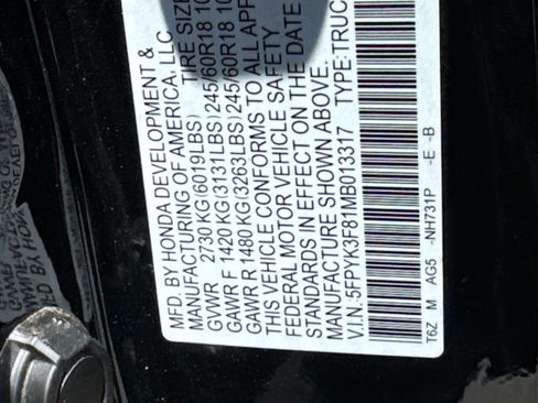Used 2021 Honda Ridgeline Black Edition image 29