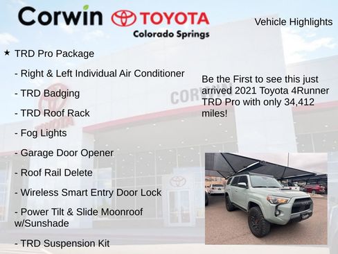 Used 2021 Toyota 4Runner TRD Pro image 4