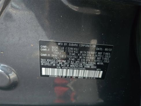 Used 2022 Subaru Outback Wilderness w/ Wilderness Package image 31