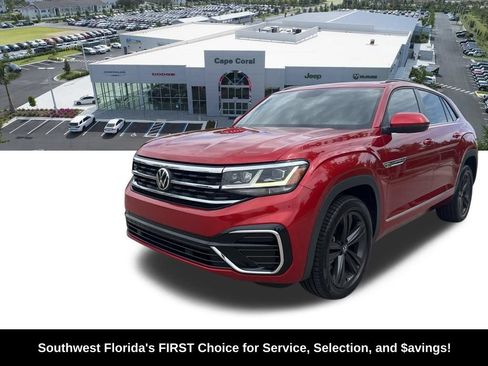 Used 2021 Volkswagen Atlas Cross Sport SE AWD/4WD image 2