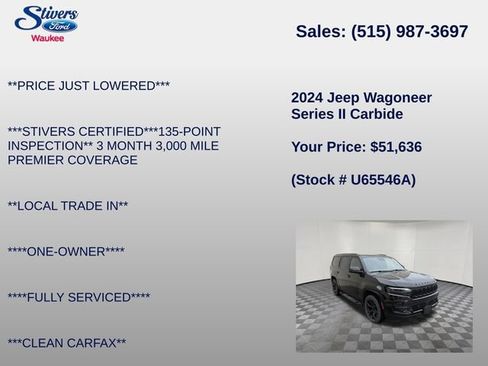 Used 2024 Jeep Wagoneer Series II AWD/4WD image 8