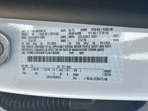 New 2026 Ford Escape Active w/ Tech Pack #1 image 21