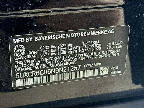 Used 2022 BMW X5 xDrive40i w/ Premium Package image 45