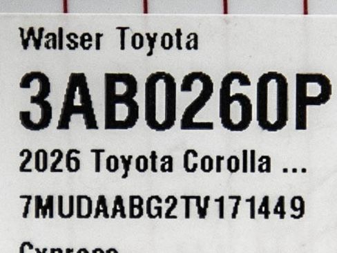 Used 2026 Toyota Corolla Cross XLE w/ Convenience Package AWD/4WD image 27