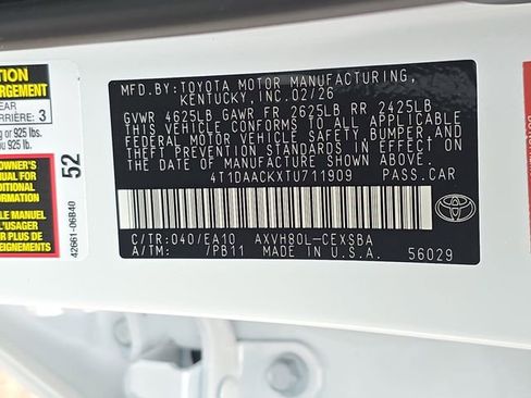 New 2026 Toyota Camry SE image 34