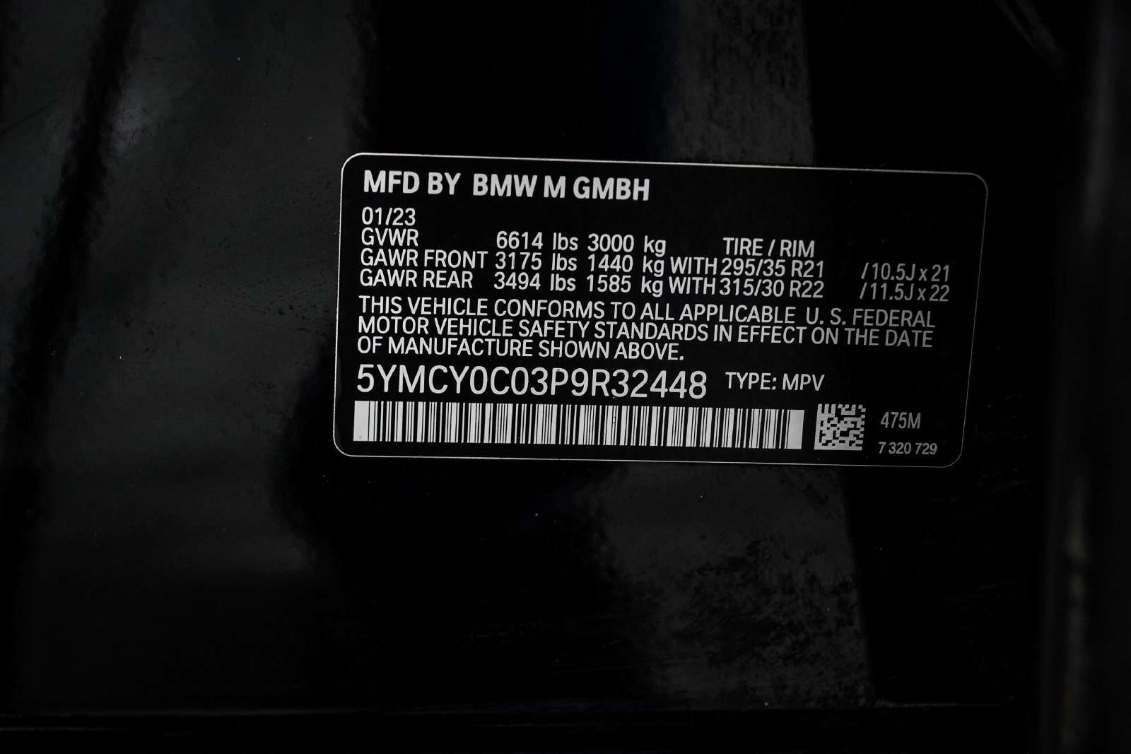 Used 2023 BMW X6 M w/ Competition Package AWD/4WD image 51