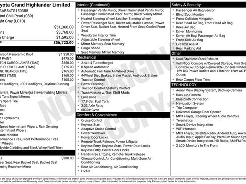 New 2026 Toyota Grand Highlander AWD image 6