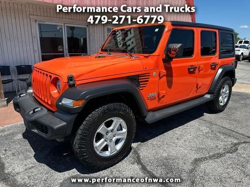Used 2018 Jeep Wrangler Unlimited Sport S AWD/4WD image 1