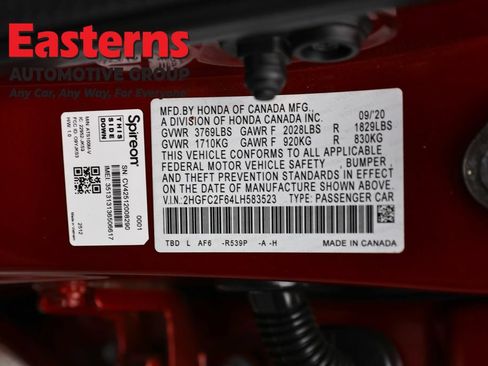 Used 2020 Honda Civic LX image 32
