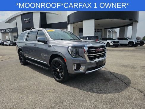 Used 2021 GMC Yukon XL SLT w/ SLT Luxury Plus Package AWD/4WD image 3
