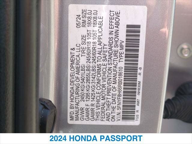 Certified 2024 Honda Passport TrailSport image 27