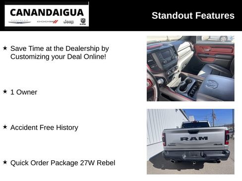 Used 2022 RAM 1500 Rebel AWD/4WD image 8