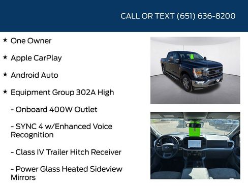 Used 2022 Ford F150 XLT w/ Equipment Group 302A High AWD/4WD image 5